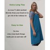 Stomeshle Japanese Aprons Plus Size Smock for Women with Pockets