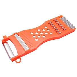 1Pcs handheld Plastic Multifunction Kitchen Peeler Grater Slicer Tool,for Vegetable, Fruit,Cucumber,Potato,Carrots,Cheese,Chef Gadgets Tools