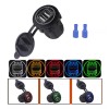 Dolores 12v 2.1a Para Cargador Iluminado Usb Doble Salida Coche
