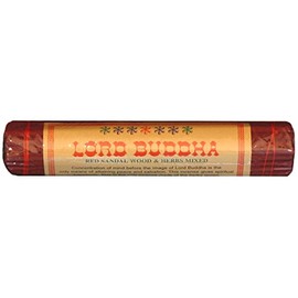 BUDDHAFIGUREN/Billy Held Lord Buddha Räucherstäbchen, Sandelholz, Incense Sticks, 1 Pckg. 44 Stäbchen, 6