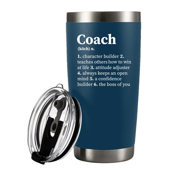 Coach Noun Definition Vacuum Insulated Tumbler Navy Coach Gifts Sports