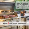 Wireless Meat Thermometer for Grilling Smoking - Kitchen Food Cooking