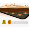 Thermal Lumbar Support for Lower Back Thicken Widened Removable Warm