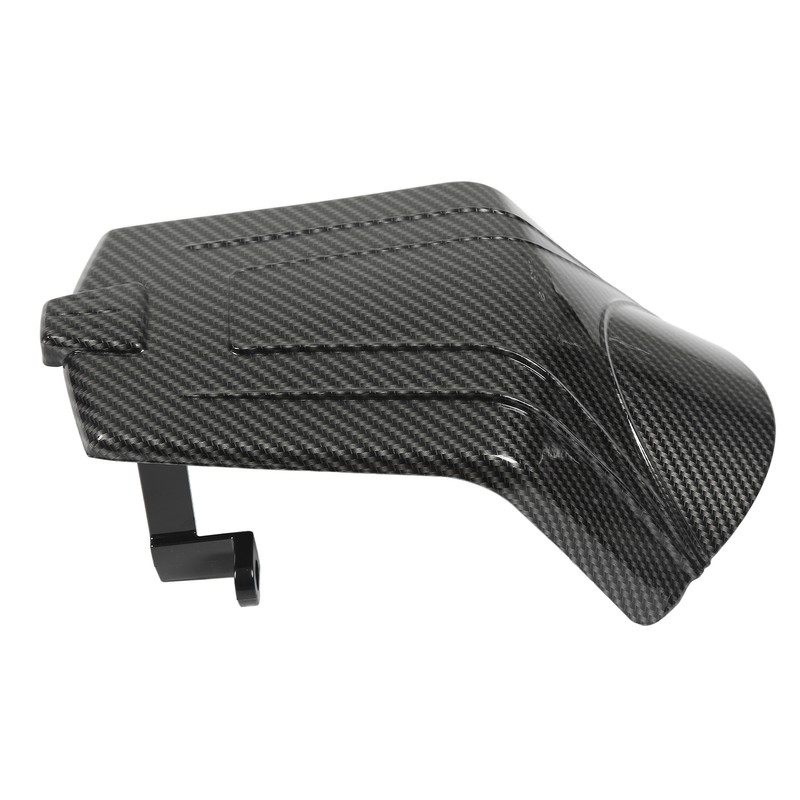Motorcycle Front Wiring Box Cover Carbon Fiber Grain Strong Strength