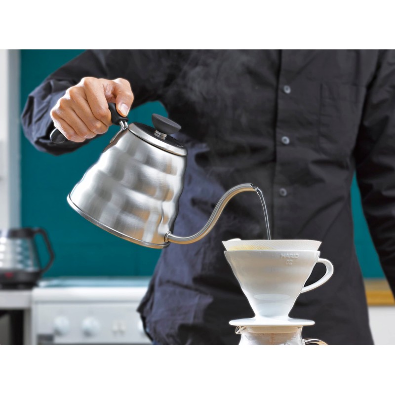 Hario V60 "Buono" - Hervidor de agua con cuello de