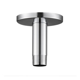 7396-CP Replacement for Kohler 4 INCH Straight Ceiling Mounted Shower Arm and Flange K-7396-CP for Fixed Shower Head & Handheld Showerhead Bend Accessories, Polished Chrome