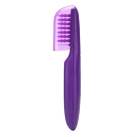 Electric Detangling Comb Wet Dry Dual Use Negative Ion Massage Comb Styling Tool Purple