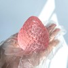 3PCS Big Strawberry Squishies, Handmade Sticky Squishies Strawberry for Adults