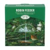 Esschert Design Robin Bird Feeder, Acrylic