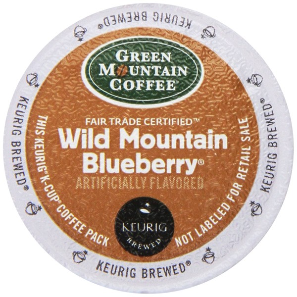 Green Mountain Coffee K-Cup, Wild Mountain Blueberry, 12-Count