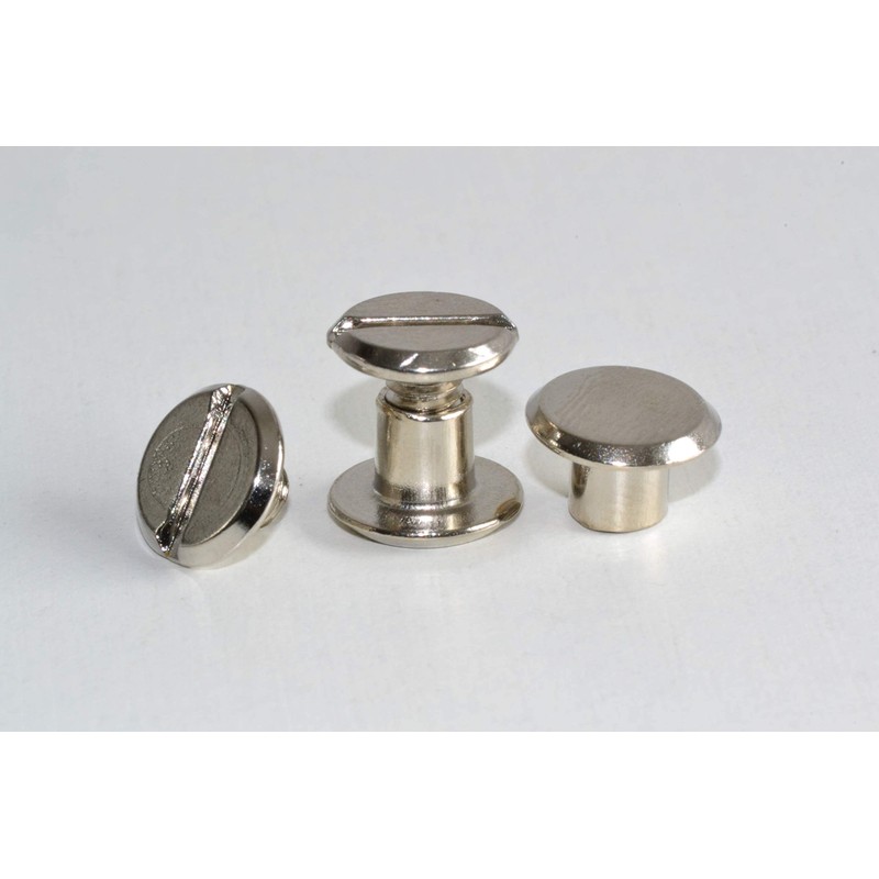 Q-tools® Book Screws 5 mm Silver | Pack of 10