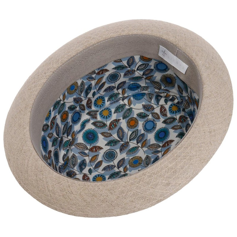 LIERYS Uni Pork Pie Linen Hat Porkpie Pork Pie Hat