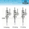 TUTEW Drinking Water Faucet Brushed Nickel, Kitchen Water Purifier Faucet