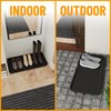 Ottomanson TRY RDM PDM Collection Indoor/Outdoor Boot Tray Non-Slip Doormat
