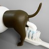 Pooping Dog Butt Toothpaste Dispenser Topper 3 ​pcs, Dog Butt