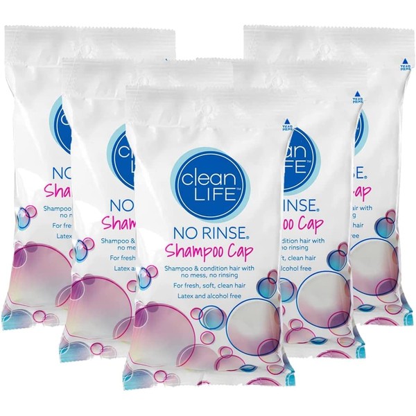 No-Rinse No-Rinse Shampoo Cap by Cleanlife Products, Shampoo and Condition