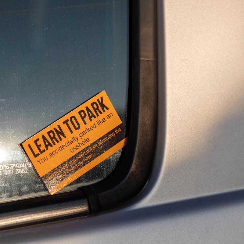 Learn To Park - Bad Parking Business Cards (Pack of