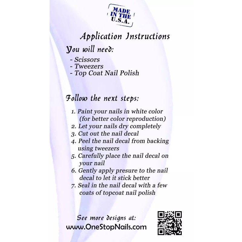 One Stop Nails Green Bay Packers Clear Vinyl Cut, PEEL