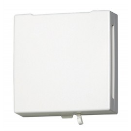 Bakuma Industry RE-100J Natural Air Supply Resin Square Register 100 Standard Type, White