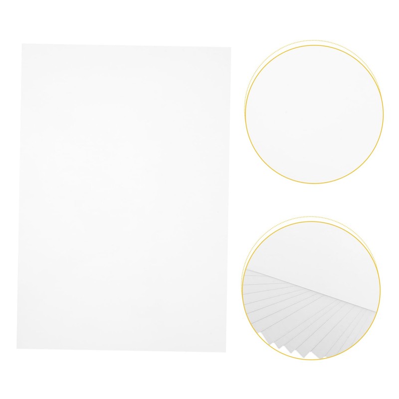 SHOWERORO DIY Photo Laminating Sheets 25 Pieces A4 Self Laminating