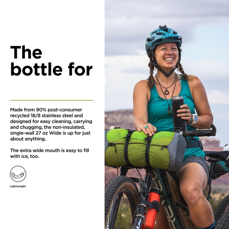 Klean Kanteen Unisex - Adult Tkwide Loop Cap, Black, One