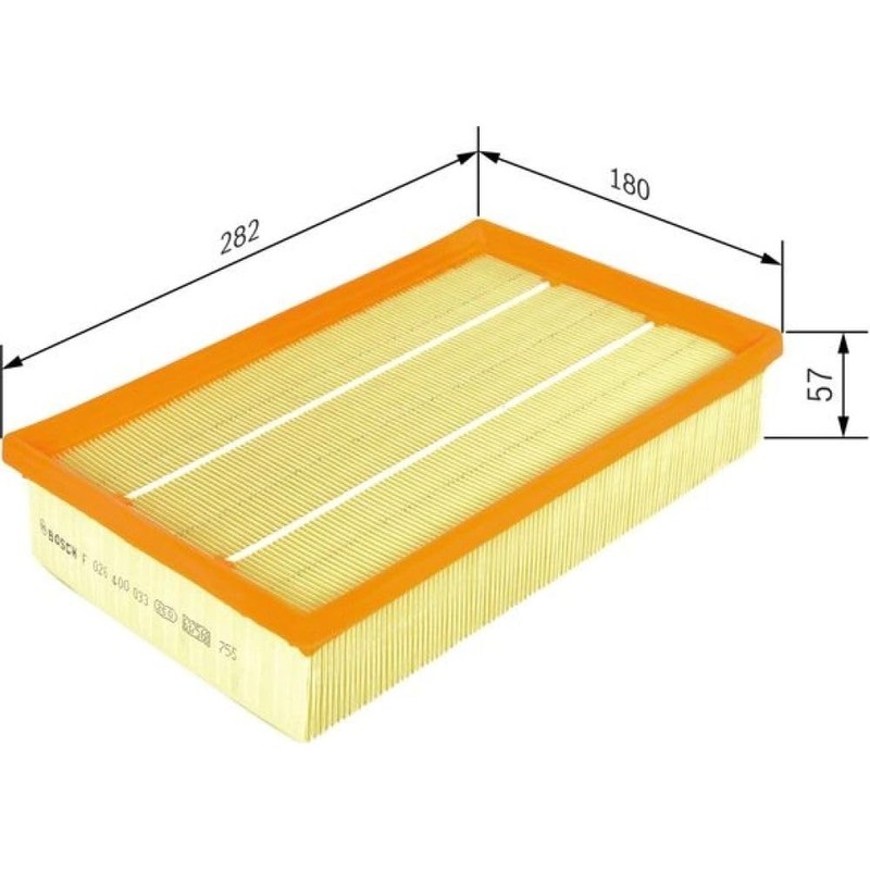 Bosch Automotive S0033 Air Filter Car