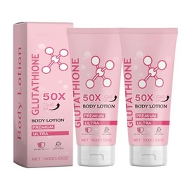 Loción Corporal Tonificante Con Glutatión 50X, 2 Unidades. Crema Hidratante Y Suavizante Para Todo Tipo De Pieles Femeninas.
