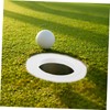 BESPORTBLE Blank Cards 3 Sets Golf Hole Ring Golf Training