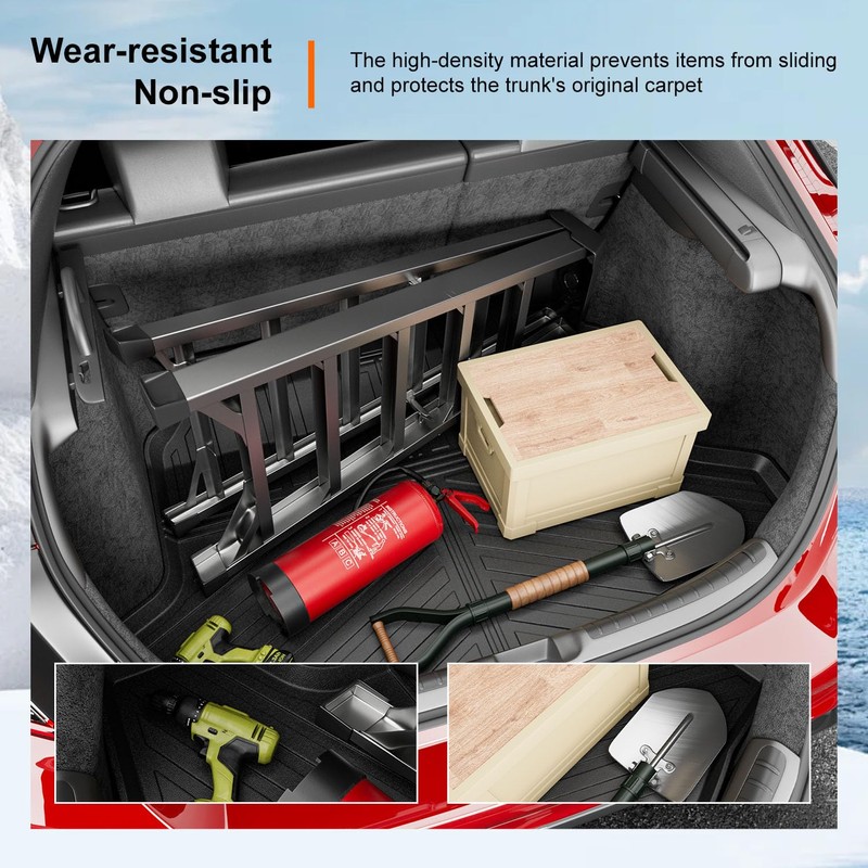 powoq Trunk Mat Compatible with 2022-2026 Honda Civic Hatchback Cargo