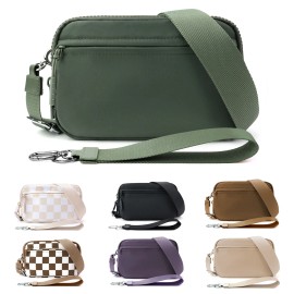 USA Warehouse Dual Wristlet Wallets for Women RFID Blocking Crossbody Wallets Purse with ID Window Large Wristlet Purse Nyloncolor: Black