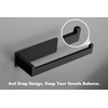 Vanloory Hand Towel Holder, Strong Self Adhesive Hand Towel Ring,