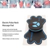 Electric Pulse Neck Massager Relieve Fatigue 15 Mins Timing Neck