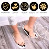 60 pares (120 pies) de almohadillas desechables para bronceado de