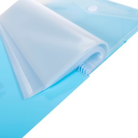 Grafoplás 39224033 Display Book with Clear Pockets A4 Light Blue 40 Pockets Polypropylene I Like Smile
