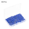 PATIKIL Push Pins, 500 Pack Plastic Round Head Map Tacks