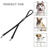Fjquamitix Two Point Control Dog Leash, Reflective Stitching & Soft