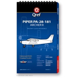 Qref  Piper Archer II PA-28-181 Qref Book QREF-PA-ARC2-1