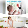 Door Window Alarm, 120DB Window Alarms for Home Security, Door