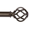KAMANINA Extra Long Curtain Rods for Windows 120 to 170