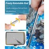 Pawfly 5 Inch Aquarium Fish Net with Telescopic Stainless Steel