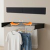 Legines Wall Mounted Clothes Drying Rack 32", Foldable Wall Mount
