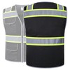 JKSafety Hi-Vis Safety Vest for Men&Women High Visibility Reflective Mesh
