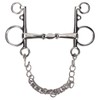 Naroote Pelham bit, Horse Pelham bit Acero Inoxidable Duradero para