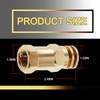 YMT Boomless Sprayer Nozzle 6541-1 Boomless Spray Nozzle 1/2" FPT