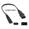 CY Cord IEC60320 C8 Plug to C7 Receptacle Male to