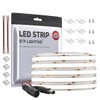 BTF-LIGHTING FCOB COB LED Tape Light High Density Flexible LED