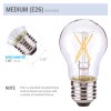 Satco LED Filament Bulb 5W =40W A15 Damp Location Medium