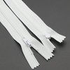 YIGUANXIN 20 Pcs 24" White Nylon Zips for Sewing Craft
