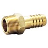 Flowbal Hose Nipple Brass Threaded Fitting GHN-0207 1/4x7