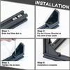 CheeMuii 2040 Corner Bracket Kit,20 pcs Corner Brackets 80 pcs